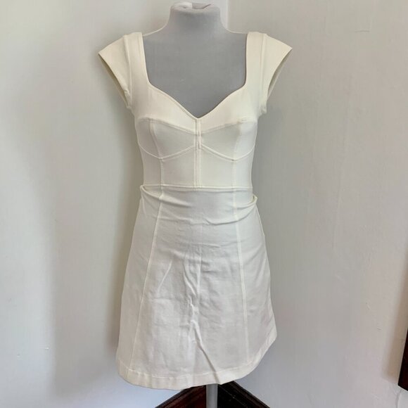 French Connection y2k VTG 2000s Coast Bandage Herve Ledger Bodycon Sexy Summer - Picture 1 of 10